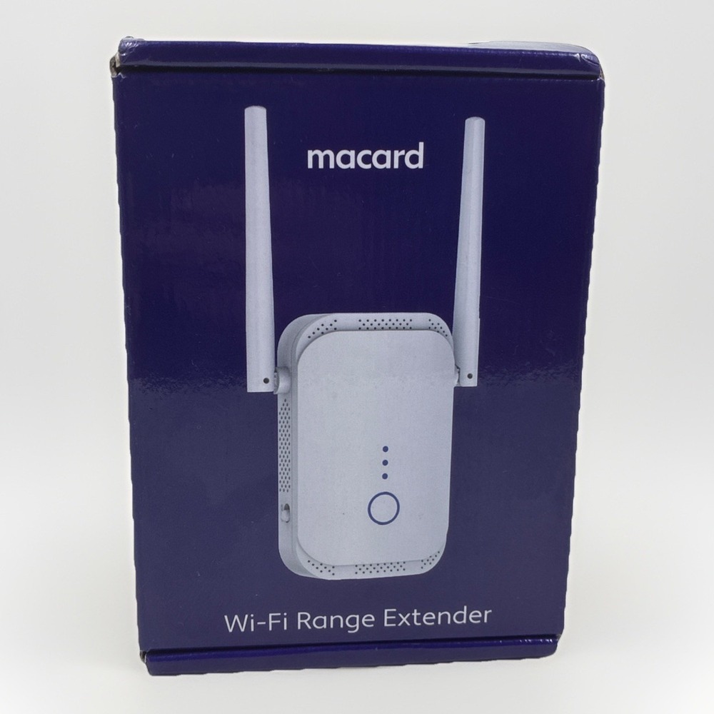Macard WIFI Range Extender Model N 300‎ New In Box